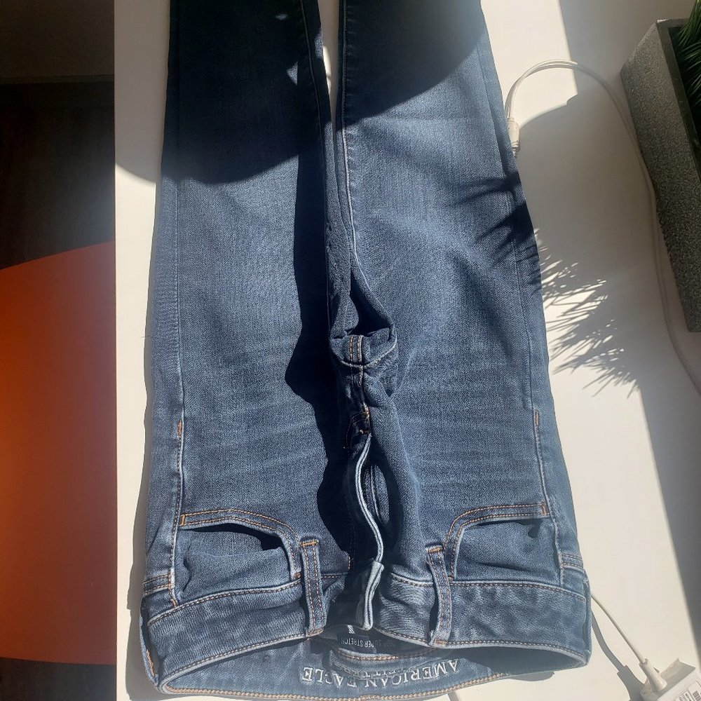 American Eagle Jeans Size 00 Jegging Size 6 360 Super Stretch Jeggings